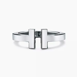 Tiffany T Square Ring in Sterling Silver